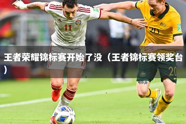 王者荣耀锦标赛开始了没（王者锦标赛领奖台）