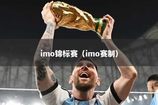 imo锦标赛(imo赛制)